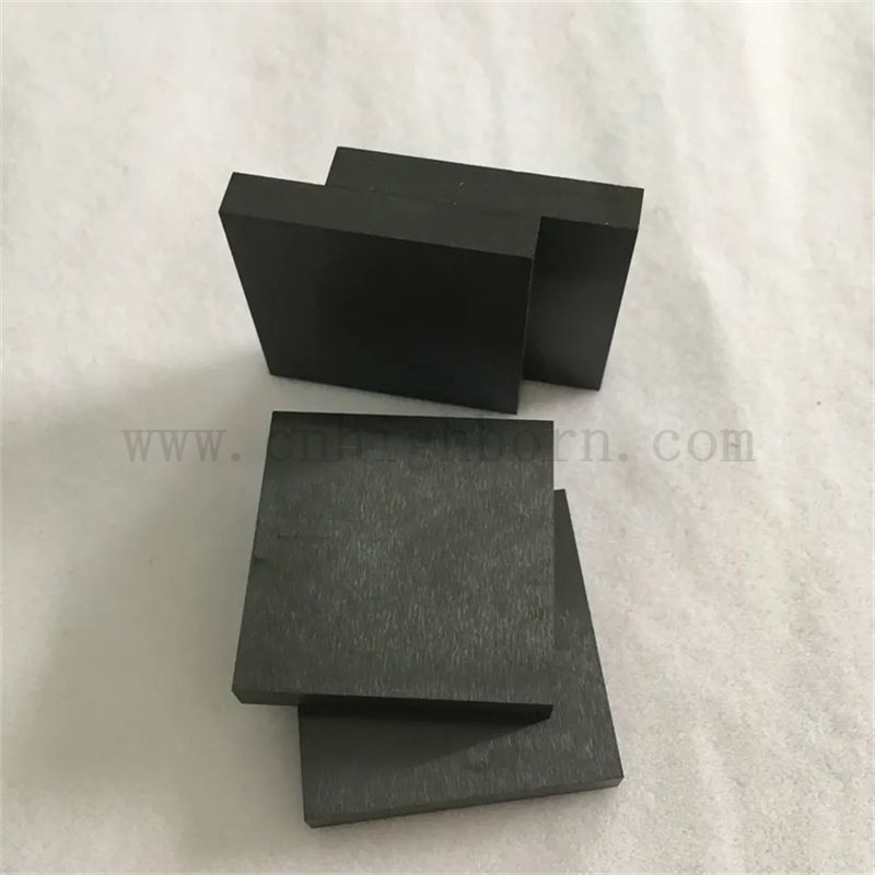 Black High Hardness Silicon Nitride Substrate Corrosion Resistant Si3n4 Ceramic Sheet
