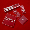 Manufacturers Custom Transparent CNC Quartz Glass Slotted Plate 