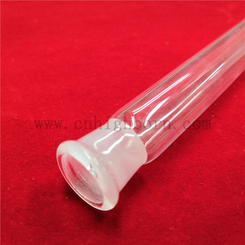 transparent quartz tube 