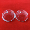 Heat Resistance Clear Quartz Glass Crucible Fused Silica Half Bowl