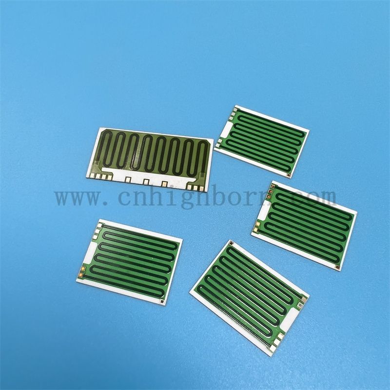 Customized Multilayer Alumina Integrated Ceramic Composition Resistor Substrate Power Thick Film Sensor Electronic Printed Circuit Board