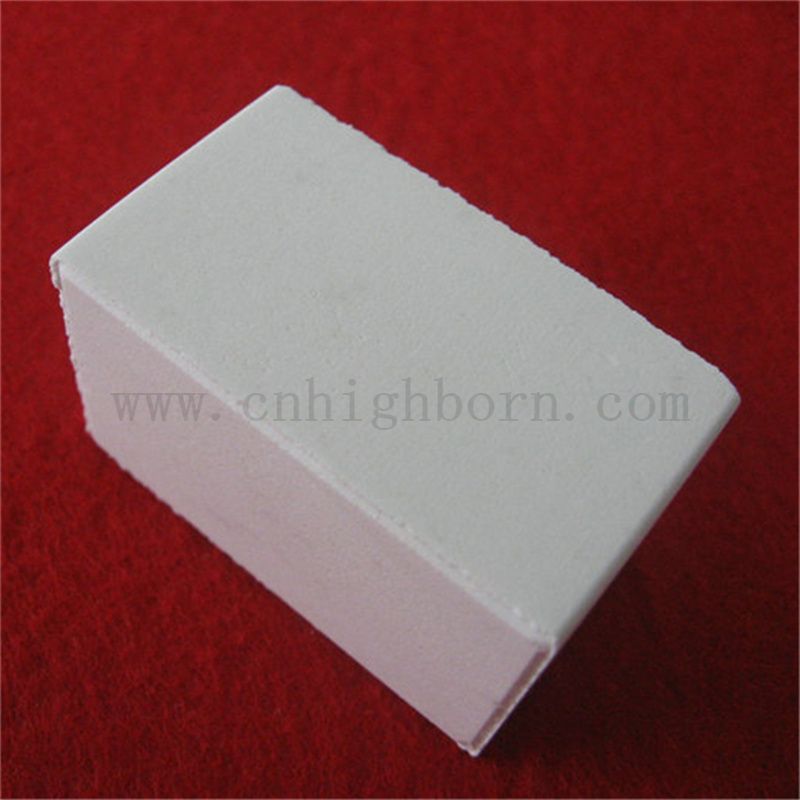 Insulation 95 Alumina Block Customized Size High Hardness Al2O3 Ceramic Bar