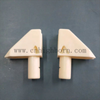 Textile used High Temperature Insulatior Wear Resistant Alumina Oiling Nozzle Ceramic Part