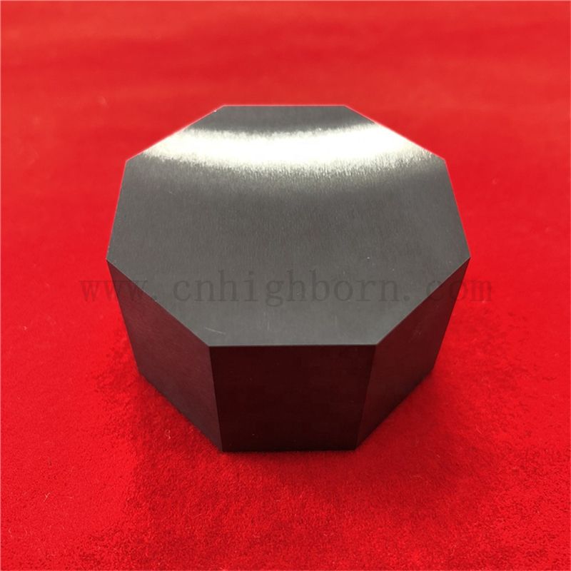 Polished Silicon Nitride Ceramic Plate Si3N4 Ceramic Hexagonal Sheet