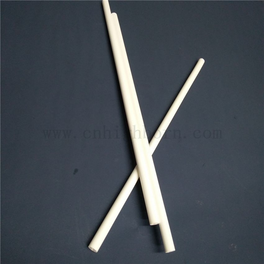 High Purity Magnesium Oxide MgO Ceramic Slender Tubes