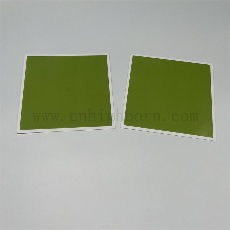 Customized High Quality Long Life Green Film Coated Ozone Ceramic Plate for Ozone Generator Accessories