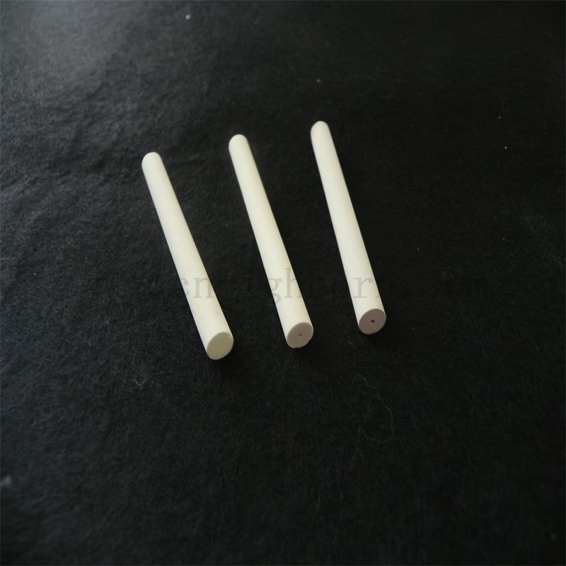 Refractory Magnesium Oxide Round Heating Rod MgO Ceramic Stick