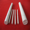 99% Magnesium Oxide core MgO Ceramic Insulating Tubes Rods for 2 holes 4 holes