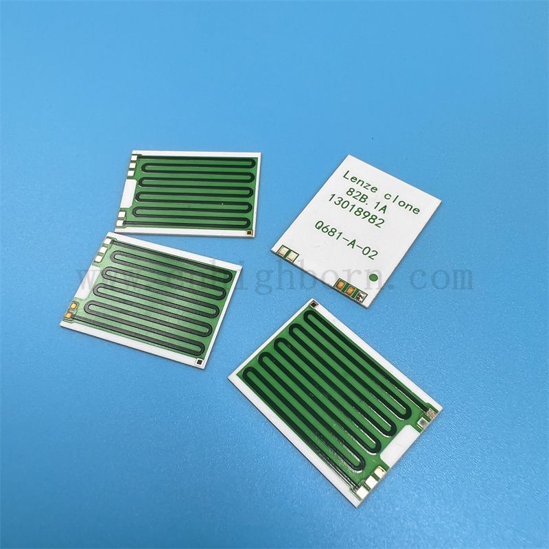 Customized Multilayer Alumina Integrated Ceramic Composition Resistor Substrate Power Thick Film Sensor Electronic Printed Circuit Board