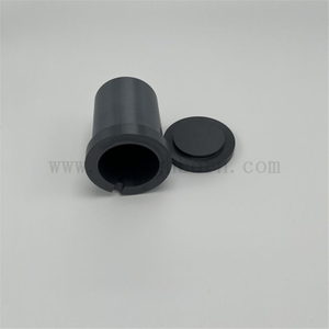 Precision Processing Pressureless Sintering Silicon Carbide Sic Ceramic Melting Crucible Inner Wall Polished Ceramic Oil Cup