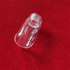 Customized Clear Screwed Top Quartz Fused Silica Glass Test Tube