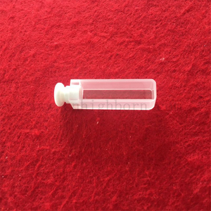 Q114 Standard Cell 2 Sides Transparent Square Opening Laboratory UV 10mm Path Length Quartz Optical Glass Cuvette