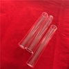 Heat Resistance Transparent UV Quartz Fused Silica Glass Sleeve with Flat Bottom