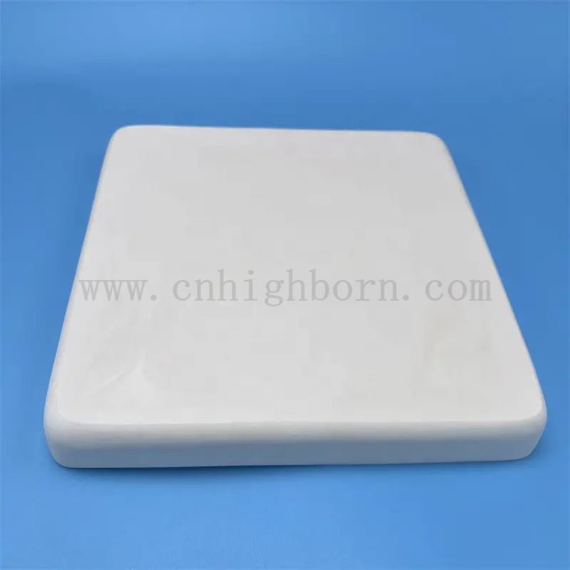 Customized Alumina Ceramic Crucible Al2O3 Molten Metal Ceramic Boat Sagger