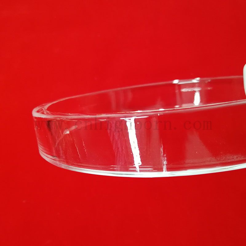Specially Produce Quartz Glass Joint Tube With Fused Silica Flange 