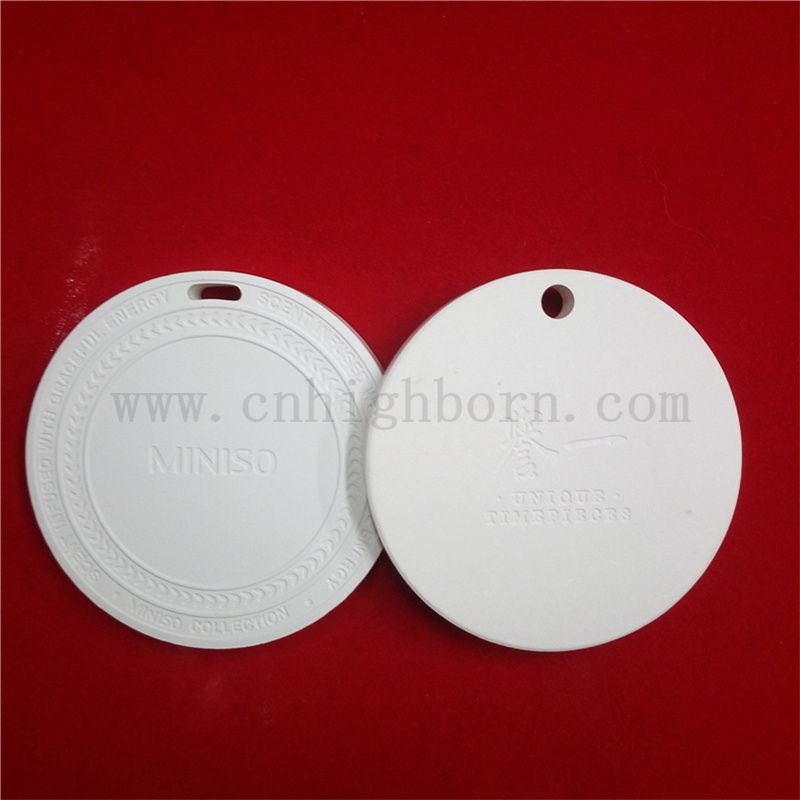 Customized Single-side Logo Aroma Plaster Plate Essential Oil Fragrance Disc