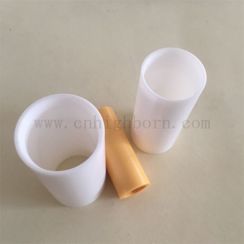 Customized MgO Partially Stabilized Zirconia Tubes ZrO2 Ceramic Pipes