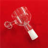 High purity heat resistance bowl shape clear quartz glass banger
