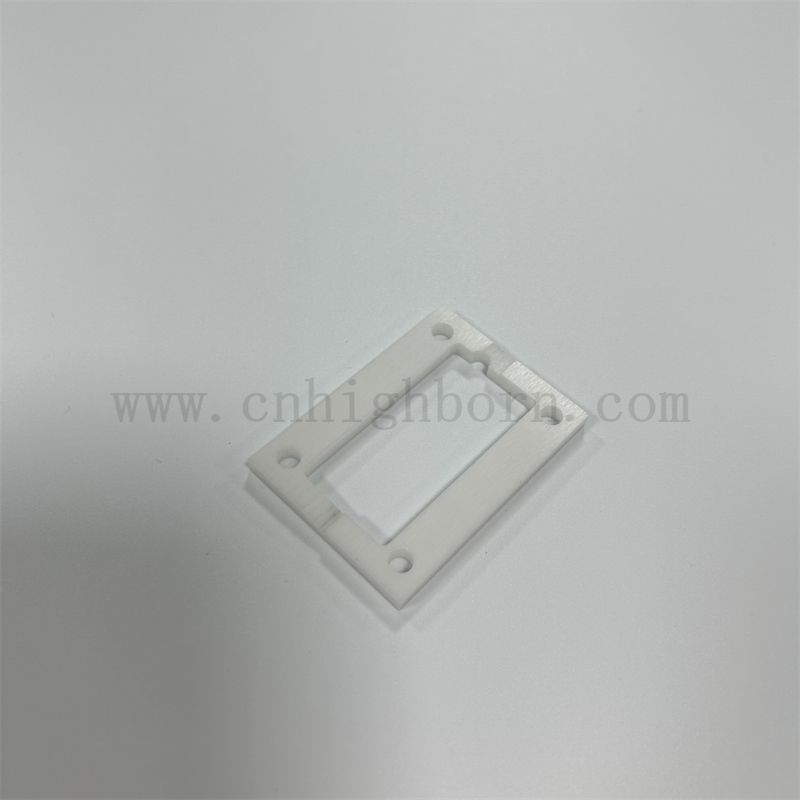 Insulator Zirconia Irregular Block Surface Polishing White ZrO2 Ceramic Plate