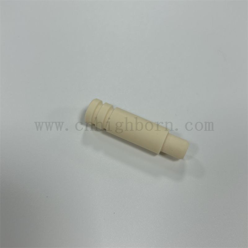 Electrical Insulating Precision 99 Alumina Porcelain Al2o3 Ceramic Tube With Step