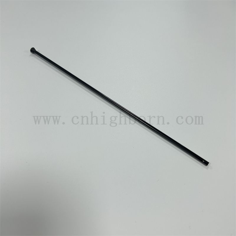 Customized Black Yatta Stabilized Zirconia ZrO2 Ceramic Rod Shaft Bar