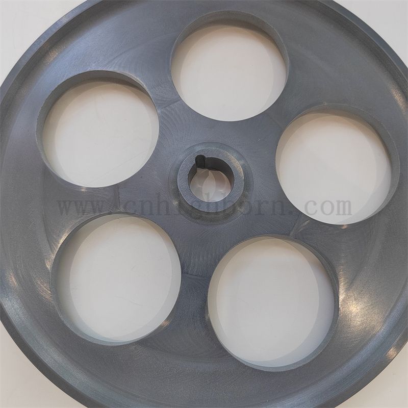 Silicon Nitride Heat Shield Ceramic Disc Si3N4 Ceramic Parts for Hydrogenation Furnace