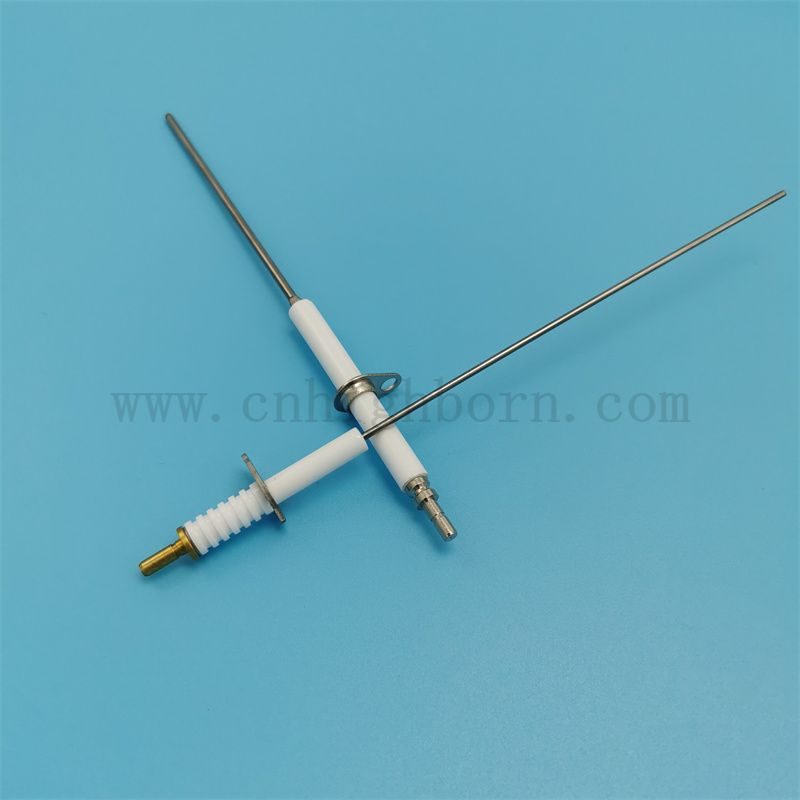 95% Alumina Ceramic Igniter Needle Gas Stove Burner Al2O3 Ignition