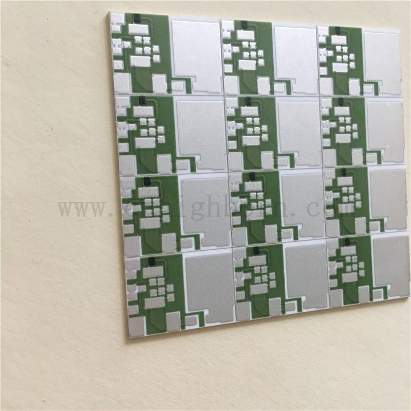 Metalized PCB Sheet Alumina Ceramic Substrate Multilayer Integrated 96% alumina ceramic thick film sheet