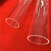 Heat Resistance Transparent Fused Silica Glass Quartz Shape Tube