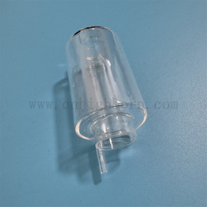 Heat And Corrosion Resistant Customized Double Layer Transparent Quartz Glass Tube