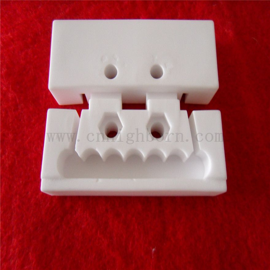 Customized 95%Al2O3 Alumina Electrical Insulation Block Ceramic Part