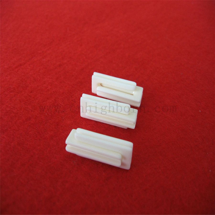 Custom 99% AL2O3 Alumina Ceramic Slit Guide for Textile Machinery