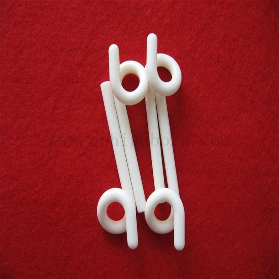 Textile Machine Parts Snail Wire Guide Ceramic Pigtail Guide with Metal