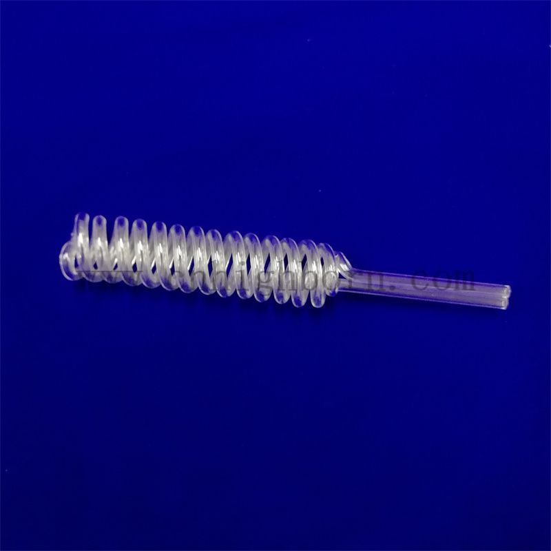 helical quartz tube