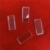 Heat Resistance Clear Customized Fused Quartz Glass Square Tube