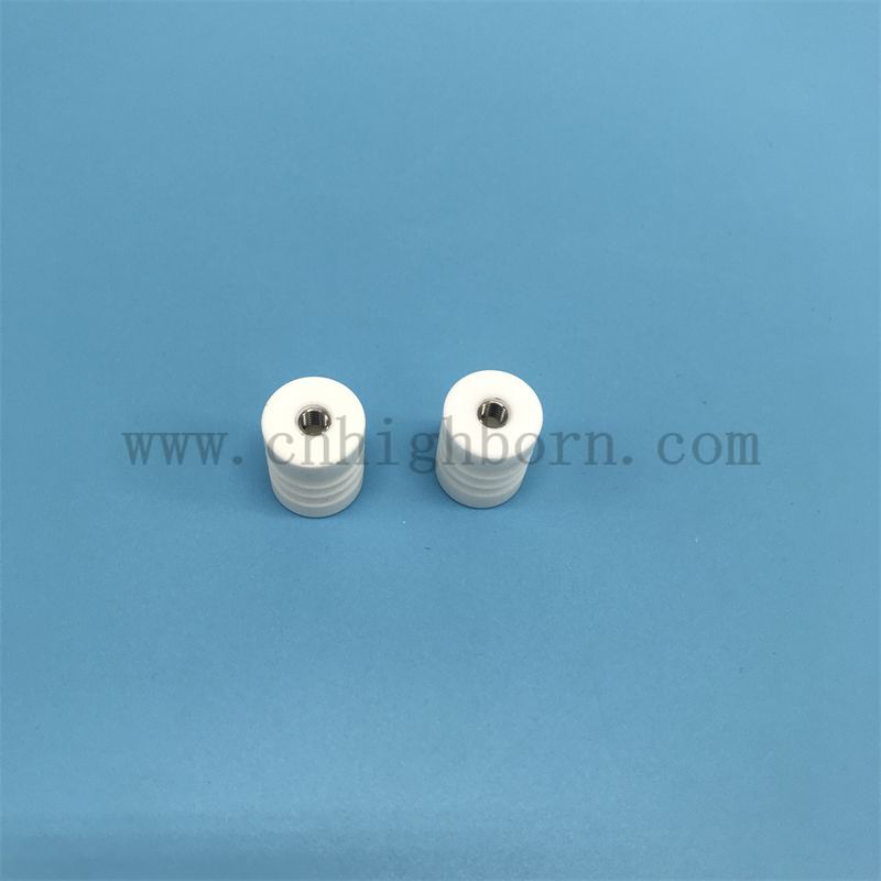 Low Thermal Conductivity Macor Machinable glass Ceramic Tube Bar with Thread
