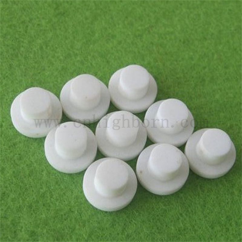 Machinable Macor glass ceramic plug Microcrystalline glass ceramic parts