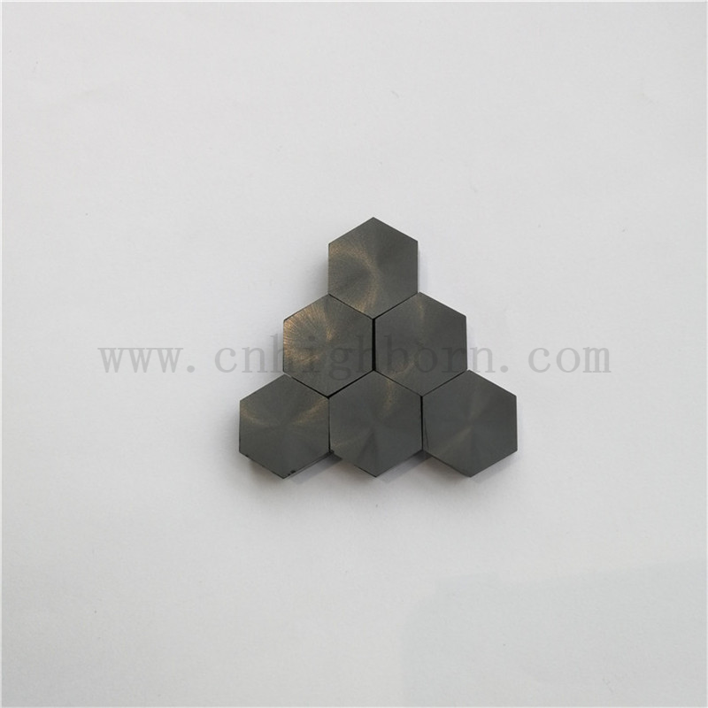 Sintered Silicon Carbide 30mm Hexagonal SIC Ceramic Tiles