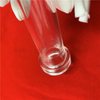 Customized Clear Fused Silica Quartz Glass Tube with Flange on Two Ends