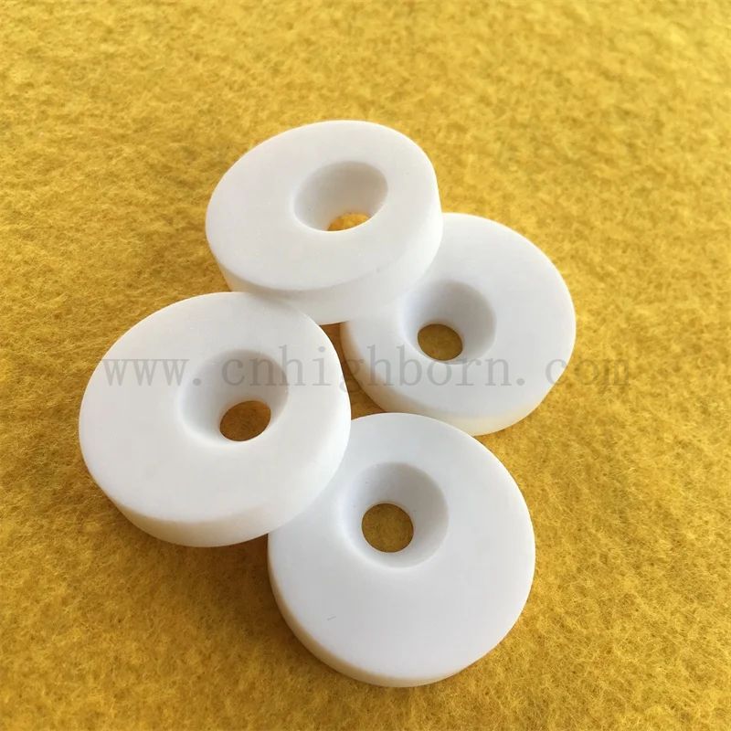 No Porosity Machinable Glass Ceramic Disc Insulator Macor Ceramic ring