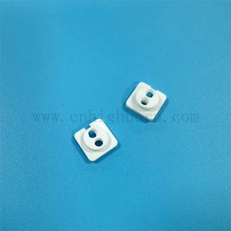 Insulator Zirconia Special-shaped Insulation Bracket Yttrium Stabilized White ZrO2 Ceramic Plate/Part