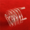 Customized Heat Resistance Transparent Helical Quartz Glass Tube