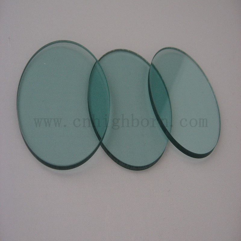 Customized Blue Heat Absorbing Optical GRB Insulation Glass Filter