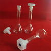 Clear Lab borosilicate Glass Volumetric Flask Bottle with Sealed Top