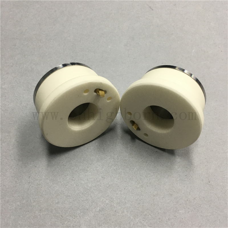 Alumina Laser Nozzle Holder Customized Al2O3 Ceramic Ring