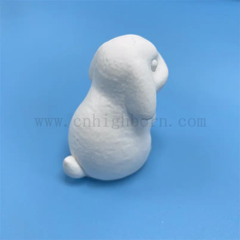 Customized Gypsum Aroma Diffuser 3D Rabbit Shaped Scented Ceramic Stone