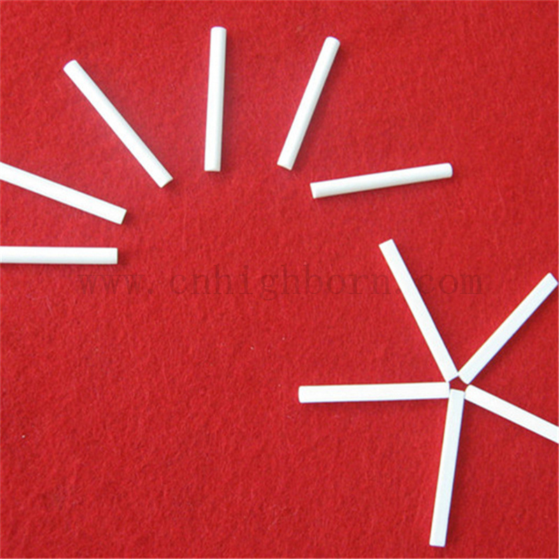 96 Alumina Half-round Rod Customized Wear Resistant Al2O3 Ceramic Pillar