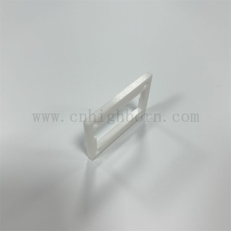 Insulator Zirconia Irregular Block Surface Polishing White ZrO2 Ceramic Plate