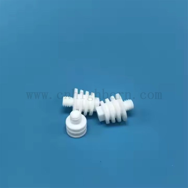 High Precision machinable glass ceramic parts M4 Macor Screw