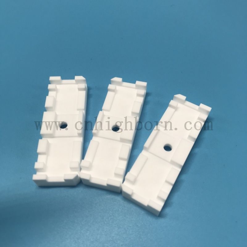 Vacuum Insulation Macor Ceramic Part White Machinable Glass Ceramic Structural Components